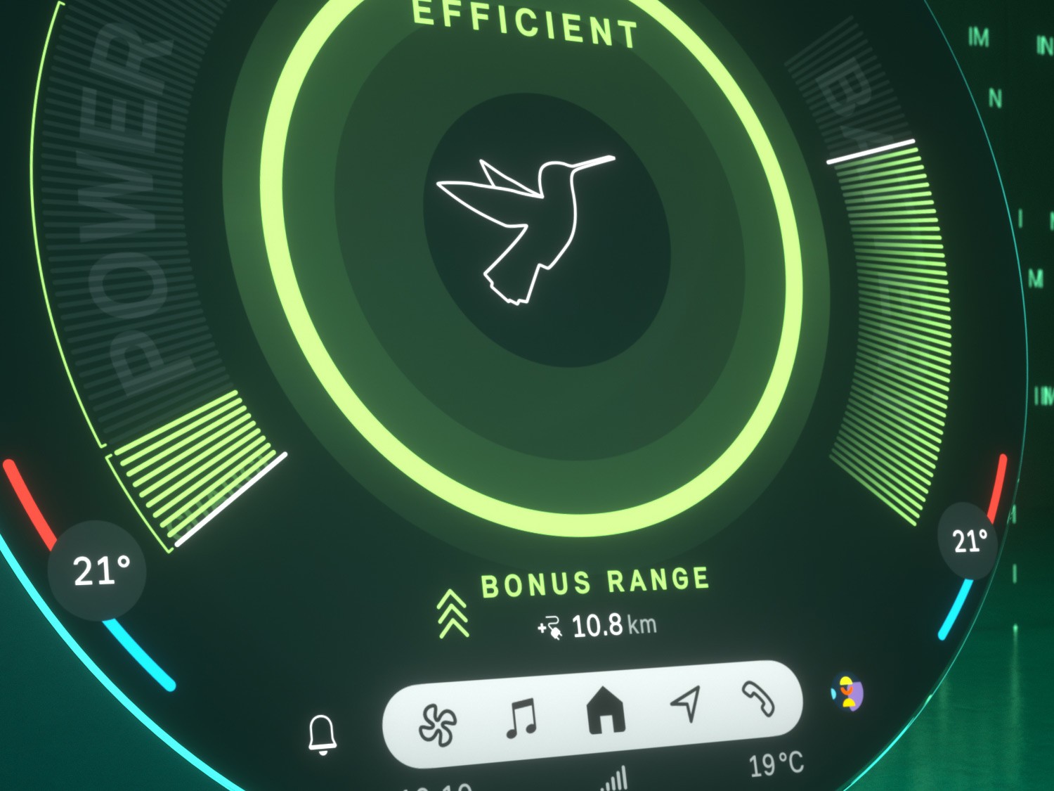 MINI elektromobiliteit - design - rijmodi